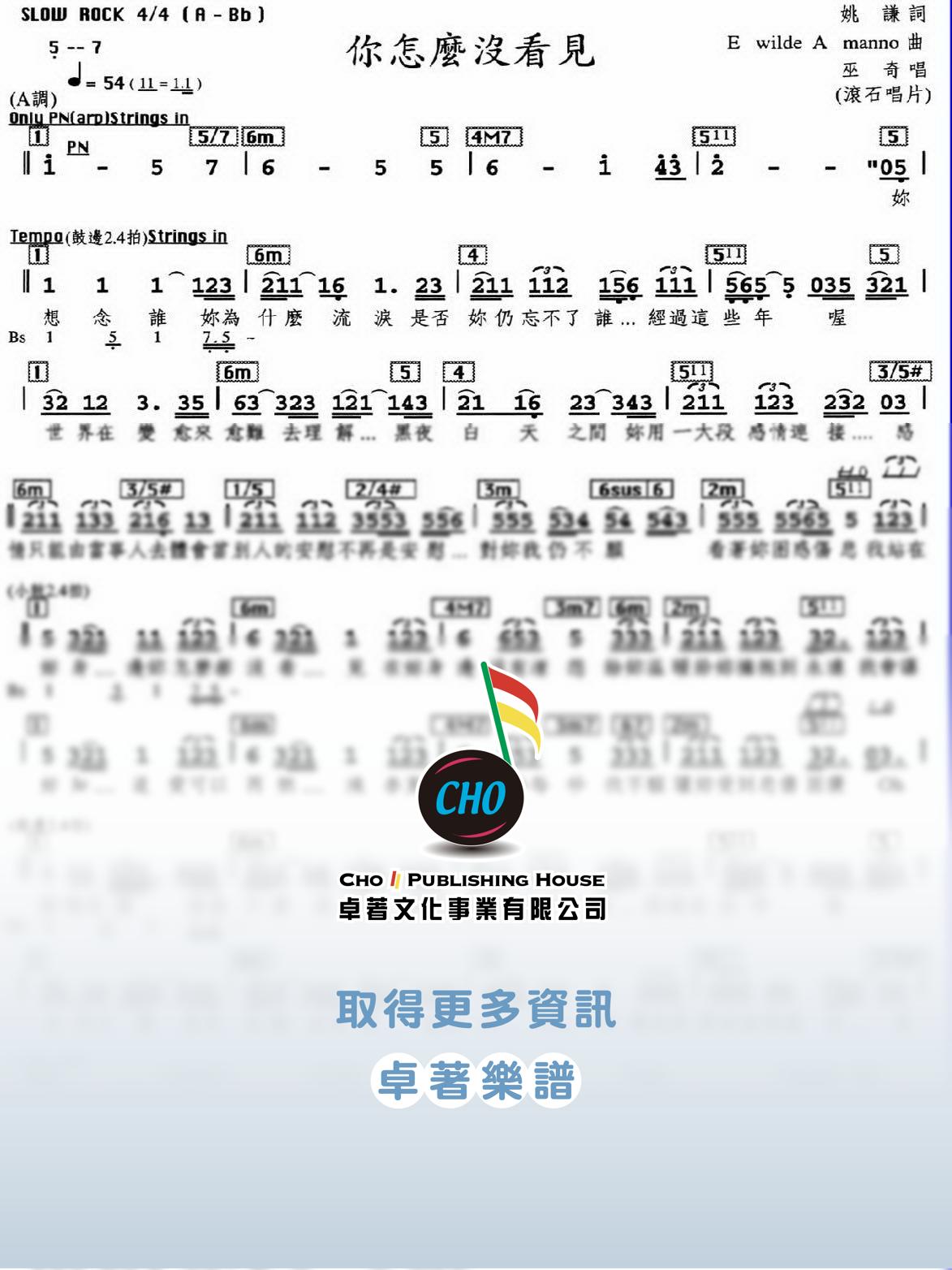 你怎麼沒看見